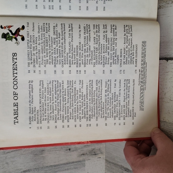 Walt Disney's Story Land, A Golden Book, ©️ 1967 - Picture 5 of 8